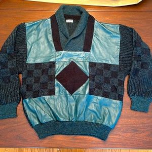 EQUIL BRIO mens vintage sweater made in Italy